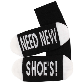 Sokken 'Need new shoes' maat 36-41