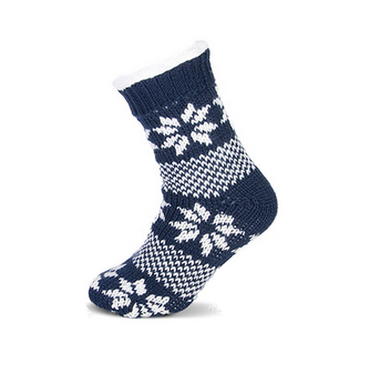Huissokken marine blauw maat 36-42