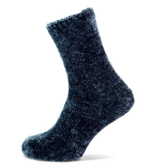 Huissokken blauw maat 36-42 (set van 2)