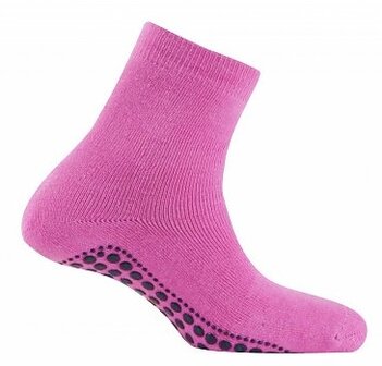 antislip sokken donker roze