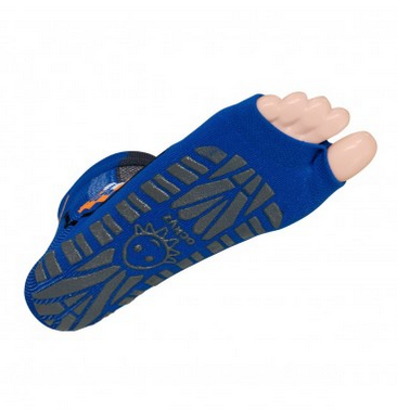 Antislip zwemsokken Sweakers blauw sport maat 27-30