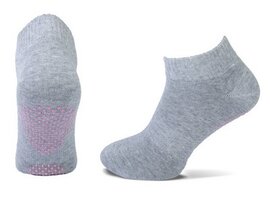Antislipsokken voor yoga en pilates maat 39-42 (grijs)